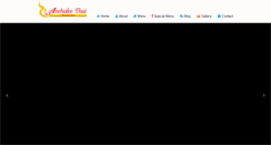 Desktop Screenshot of anchaleethaicuisine.com